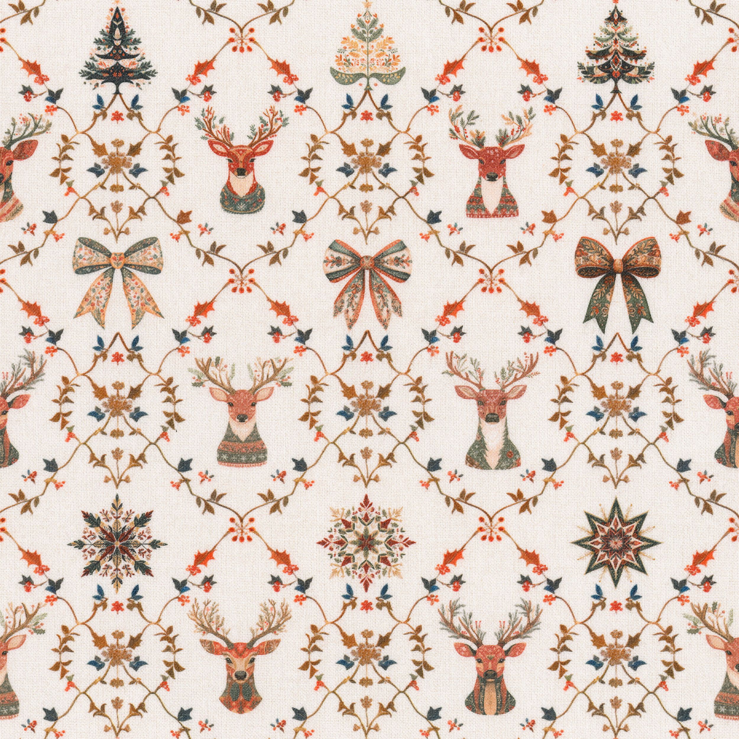 Christmas 629-47 creme-braun